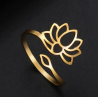 Bague Lotus zen yoga méditation bouddha